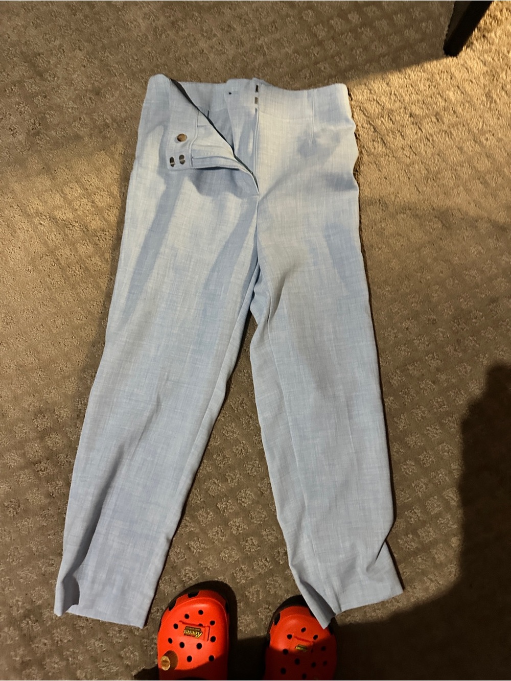 Ann Taylor Light Blue Men’s Dress Pants - Slim Tailored Cut